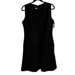 NWT Spanx Black Perfect Fit & Flare Dress Career Work Office Size Large